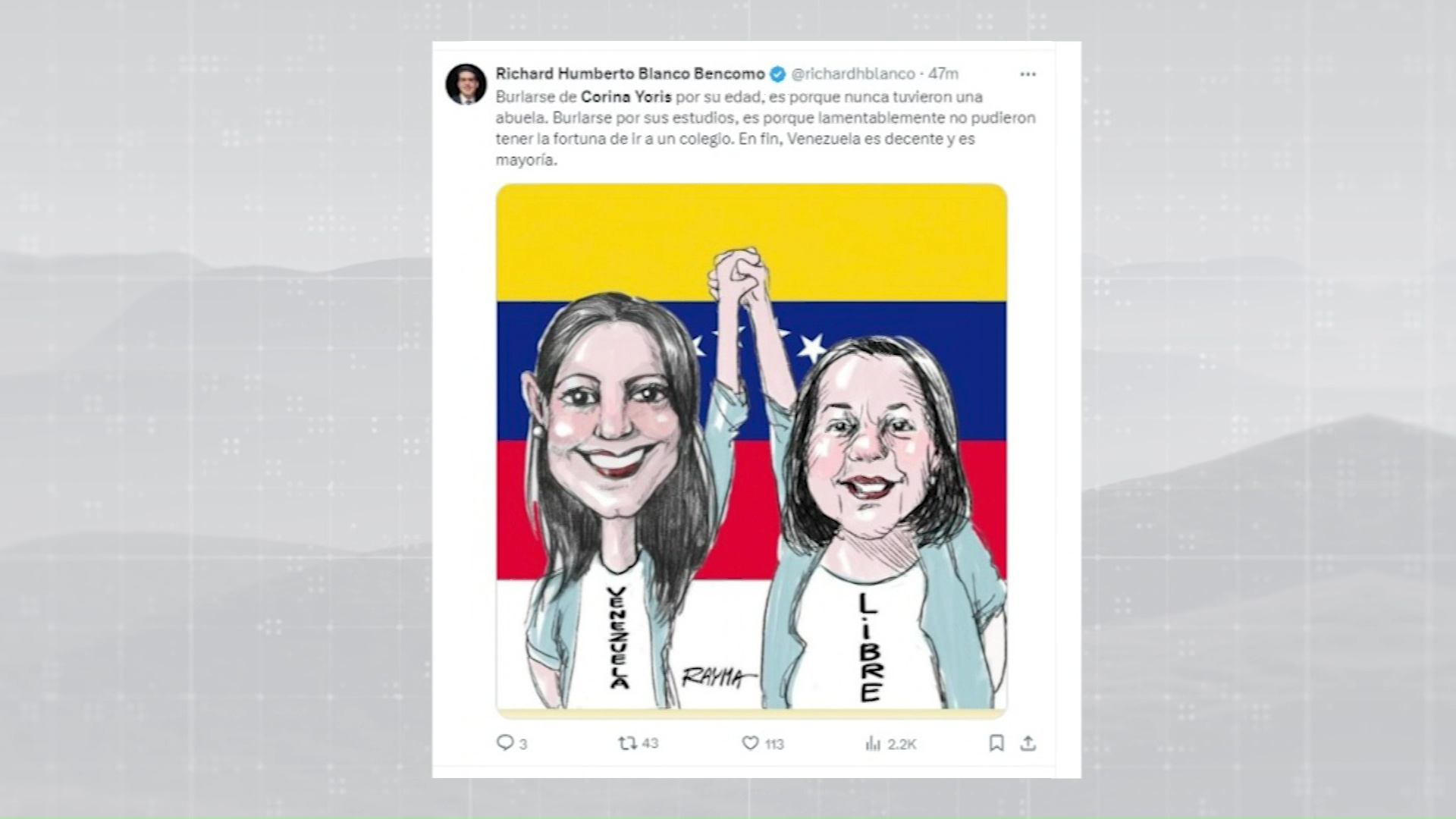 Internacional: Las corinas contra Maduro