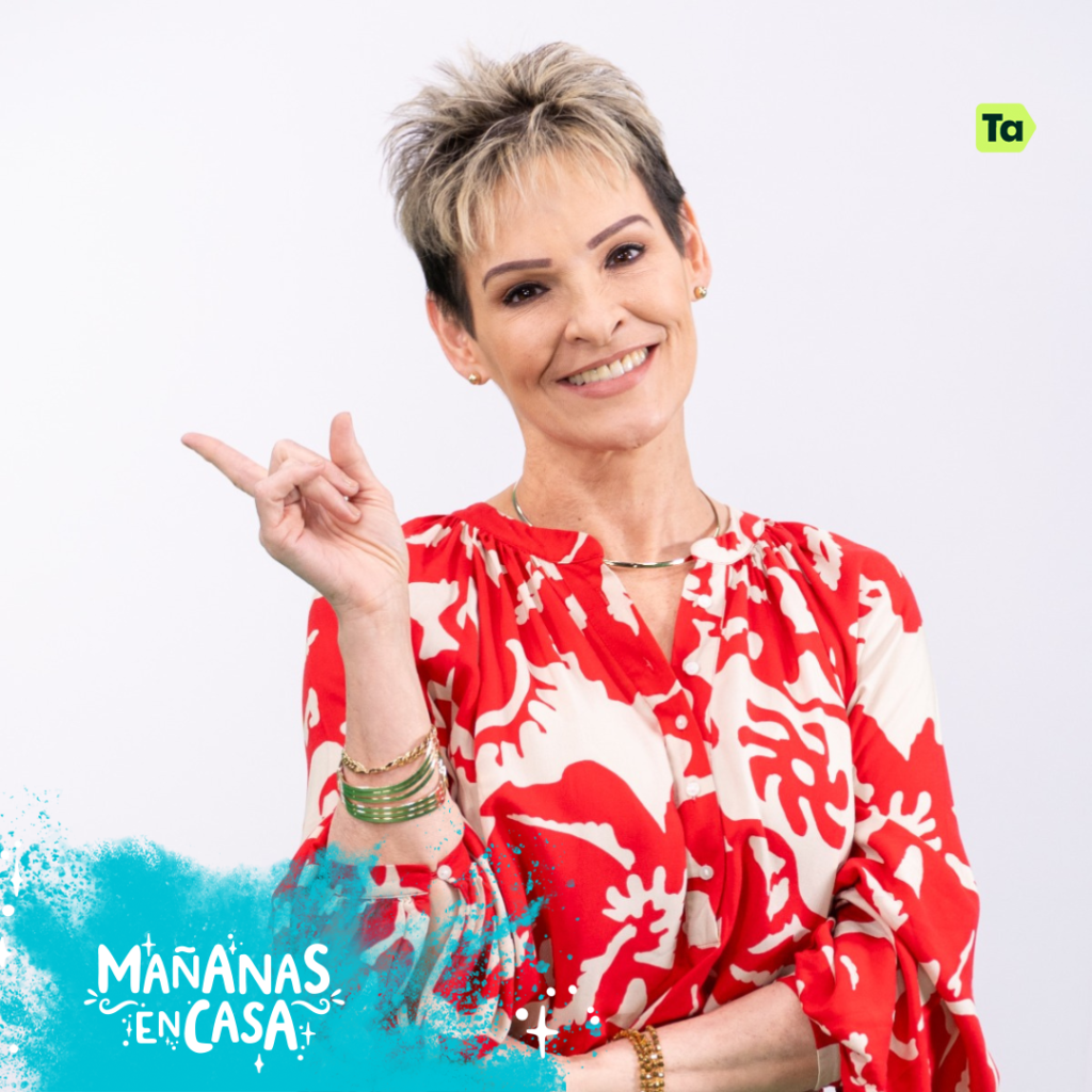 Lina Moreno en Mañanas en Casa de Teleantioquia