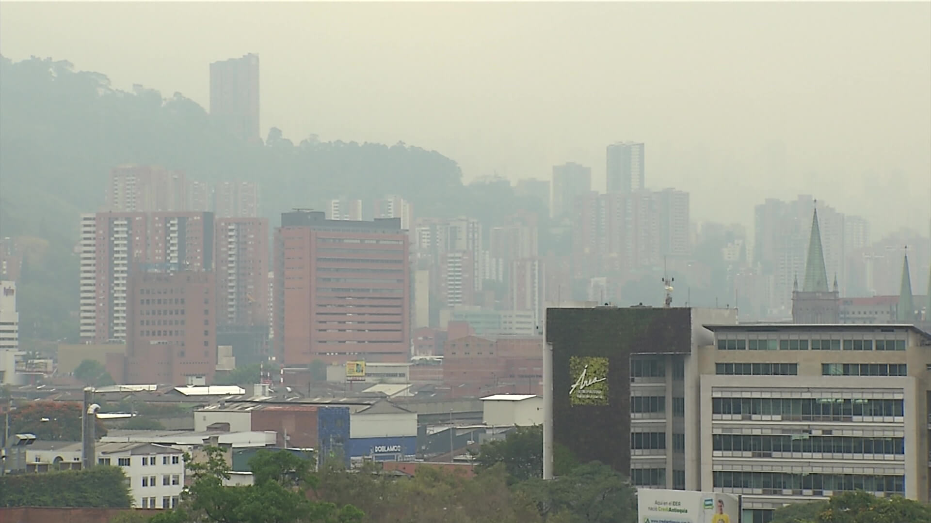 El aire en el Valle de Aburrá es nocivo