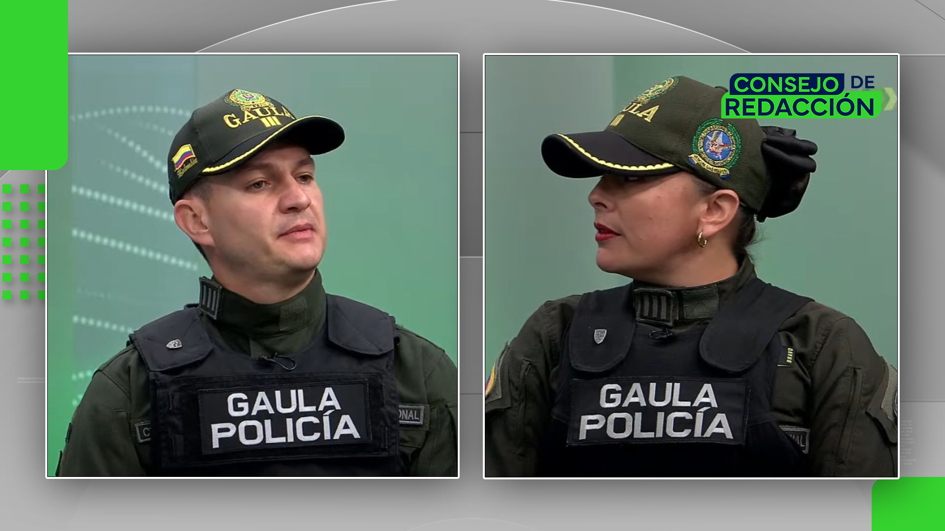 Entrevista con Capitán Raúl Eduardo Pérez, comandante Gaula Antioquia y Capitana Johana Sánchez Cardona, jefe de prevención Gaula Antioquia – ConsejoTA