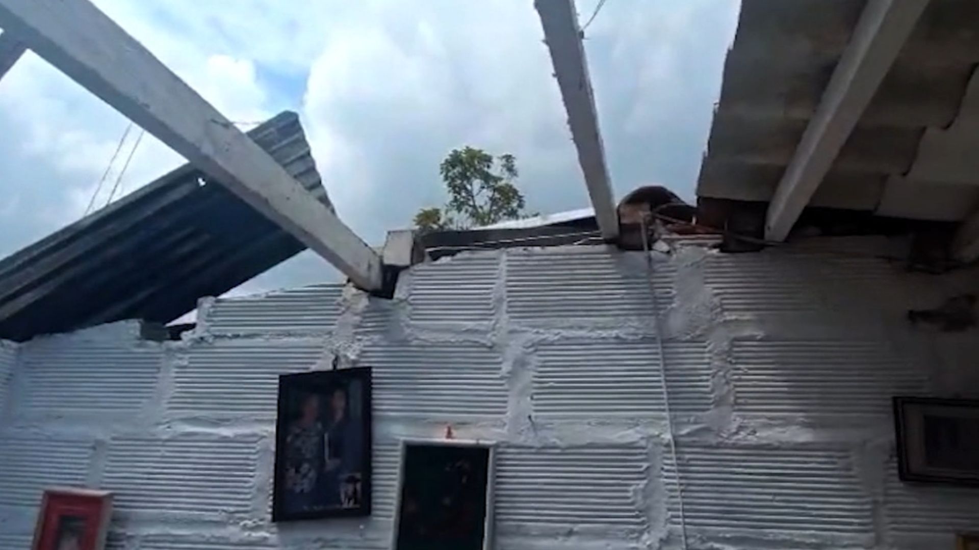 Vendaval deja sin techo seis casas en Yolombó