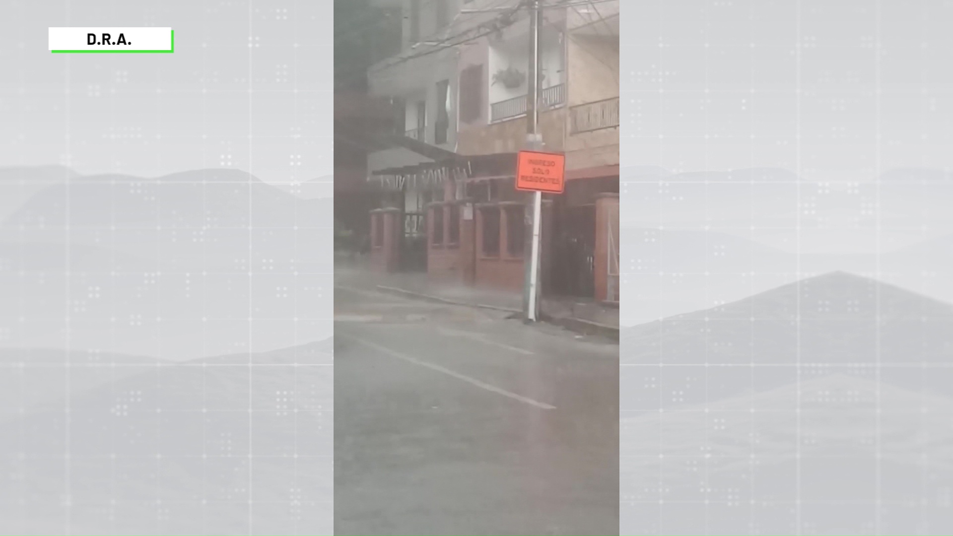11 emergencias por lluvias en Itagüí