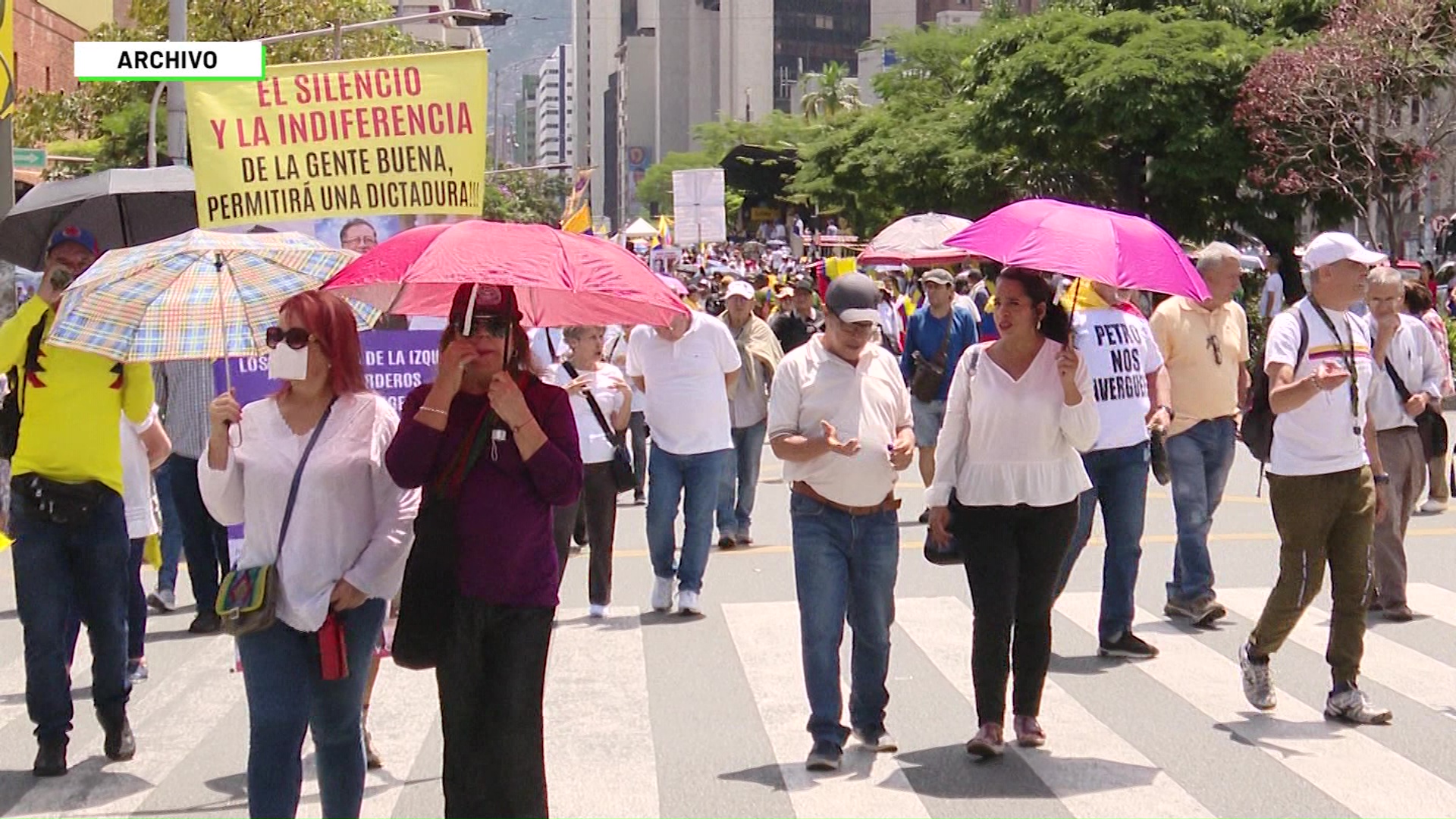 Medellín se prepara para marchas contra Petro