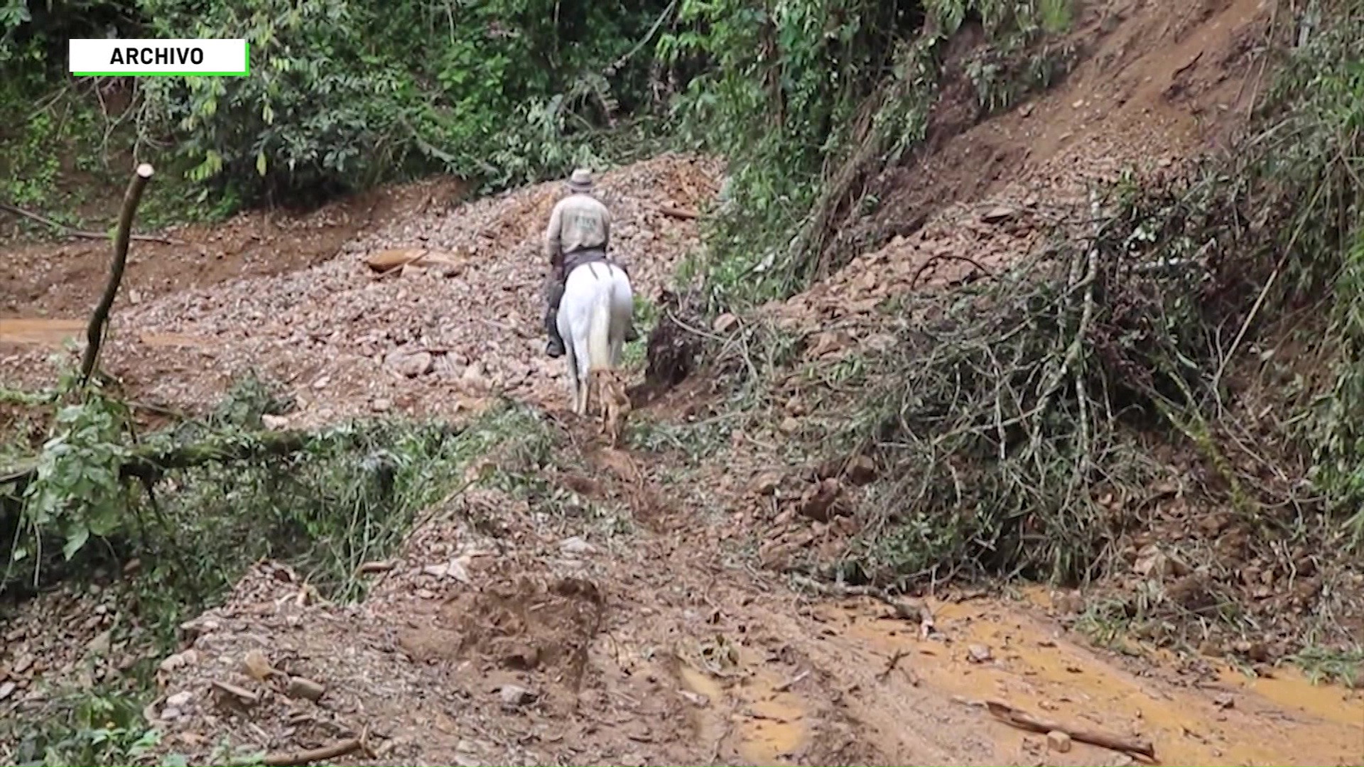 Hay alertas por posibles deslizamientos en algunos municipios