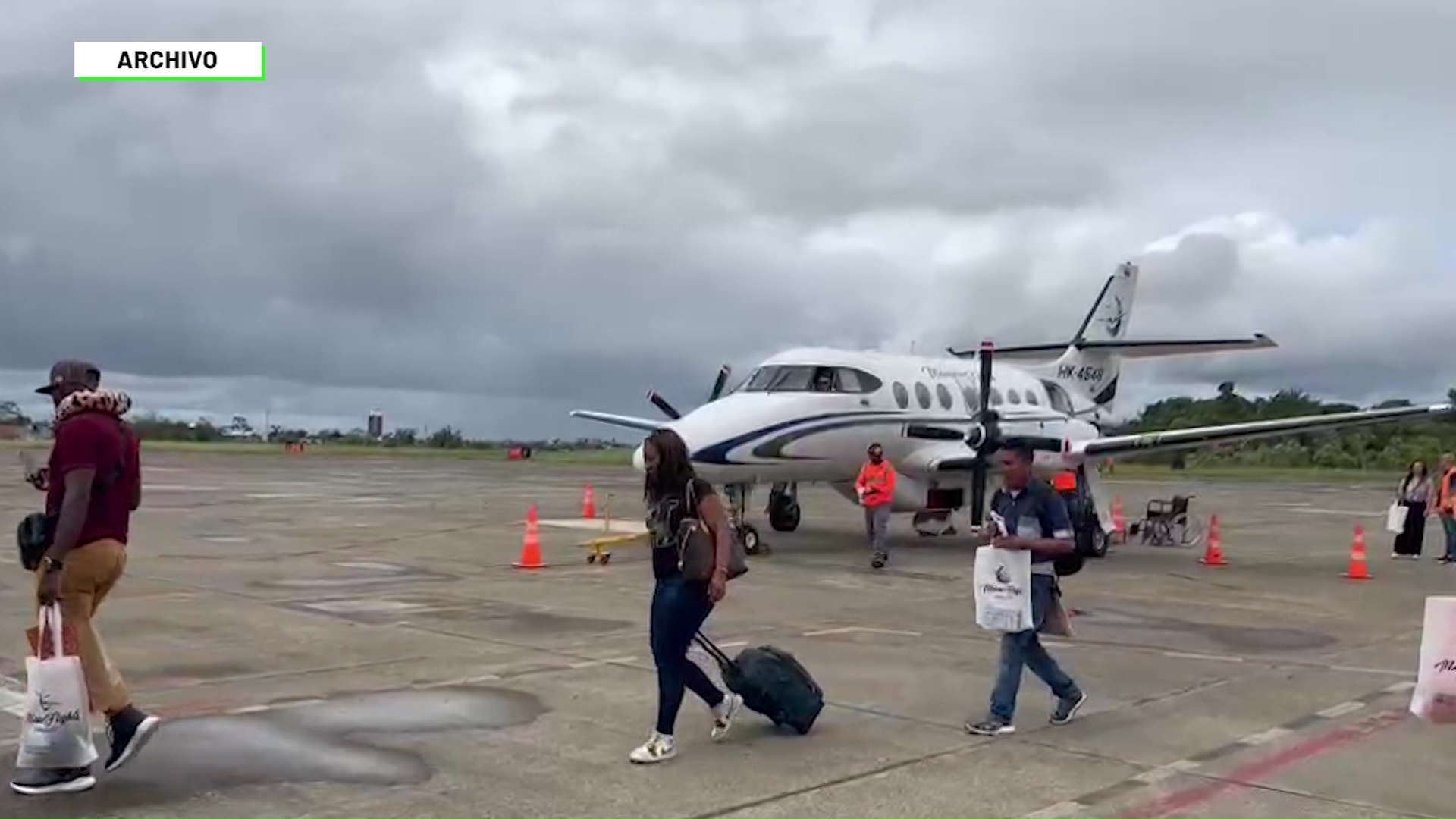 Crece transporte de pasajeros por vía aérea