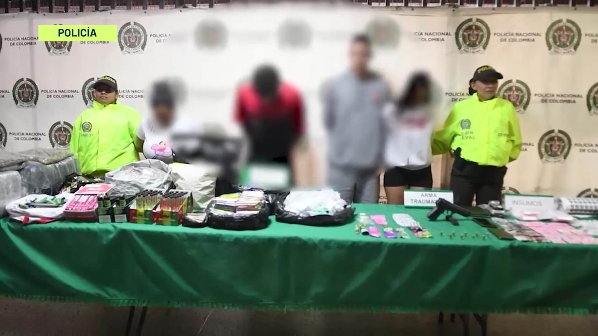 Encontradas 40 mil dosis de marihuana en el barrio Antioquia