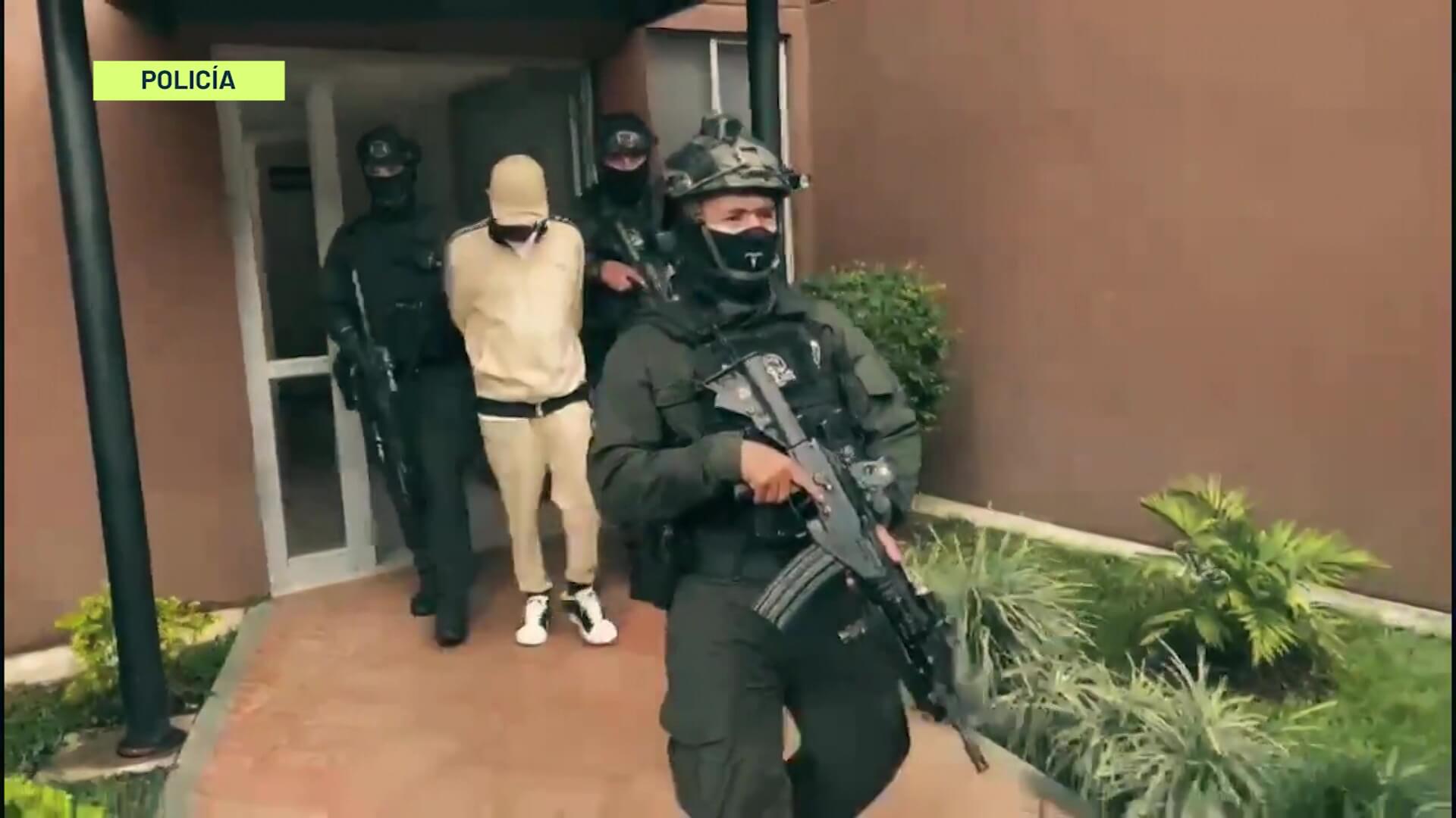 Operativo de película en Envigado
