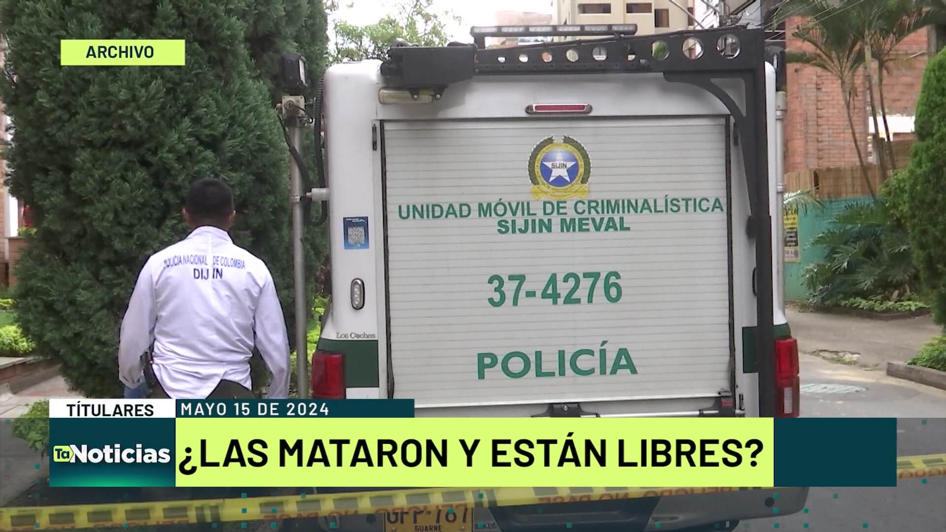 Titulares de Teleantioquia Noticias – miércoles 15 de mayo de 2024