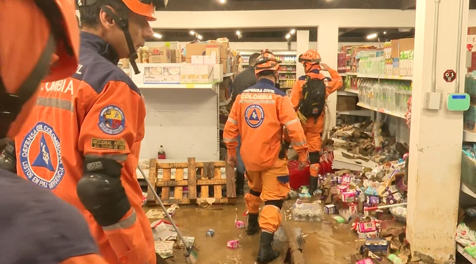 Afectaciones por fuertes lluvias en Antioquia