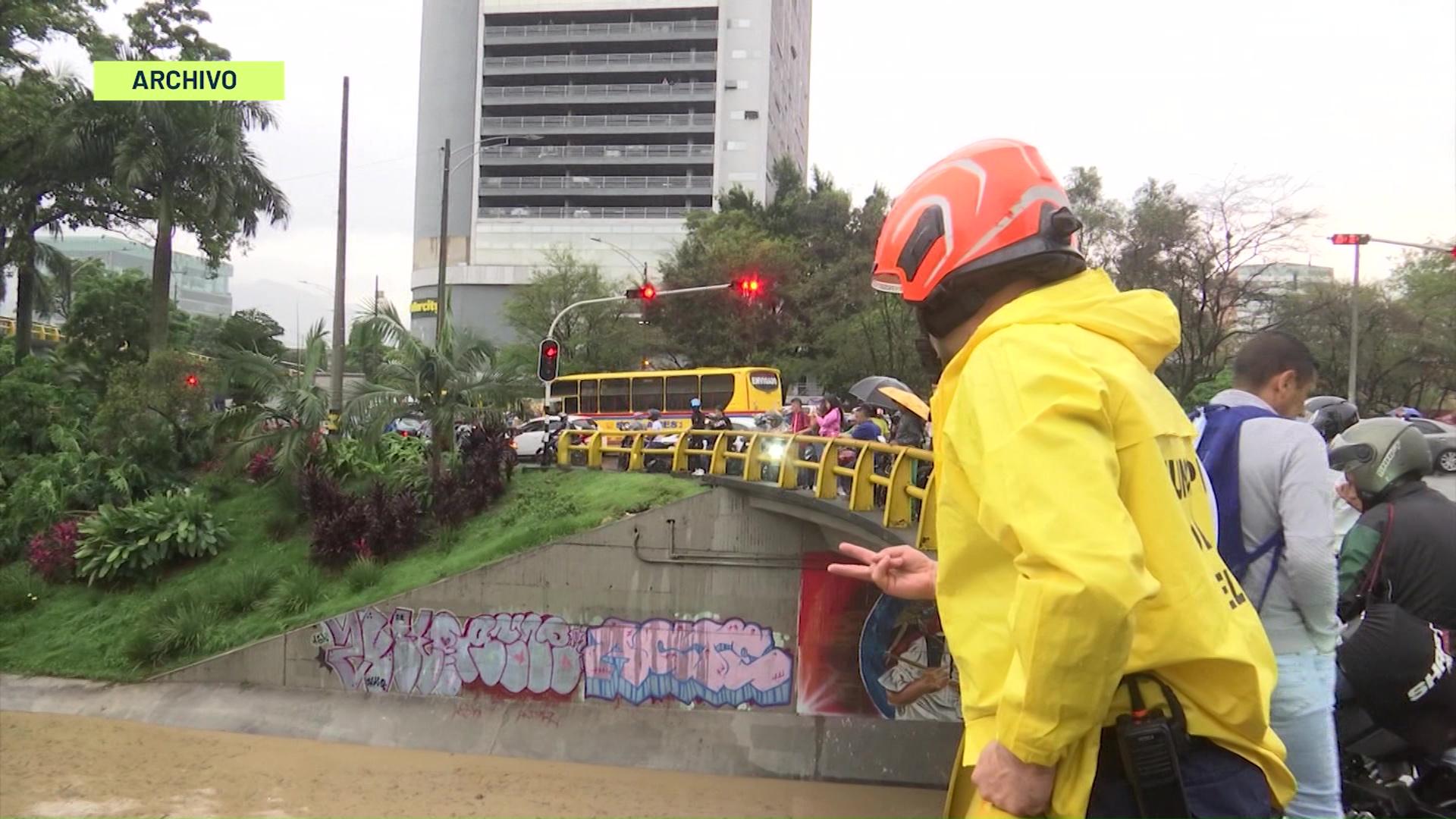 Recomiendan evitar soterrados cuando llueve