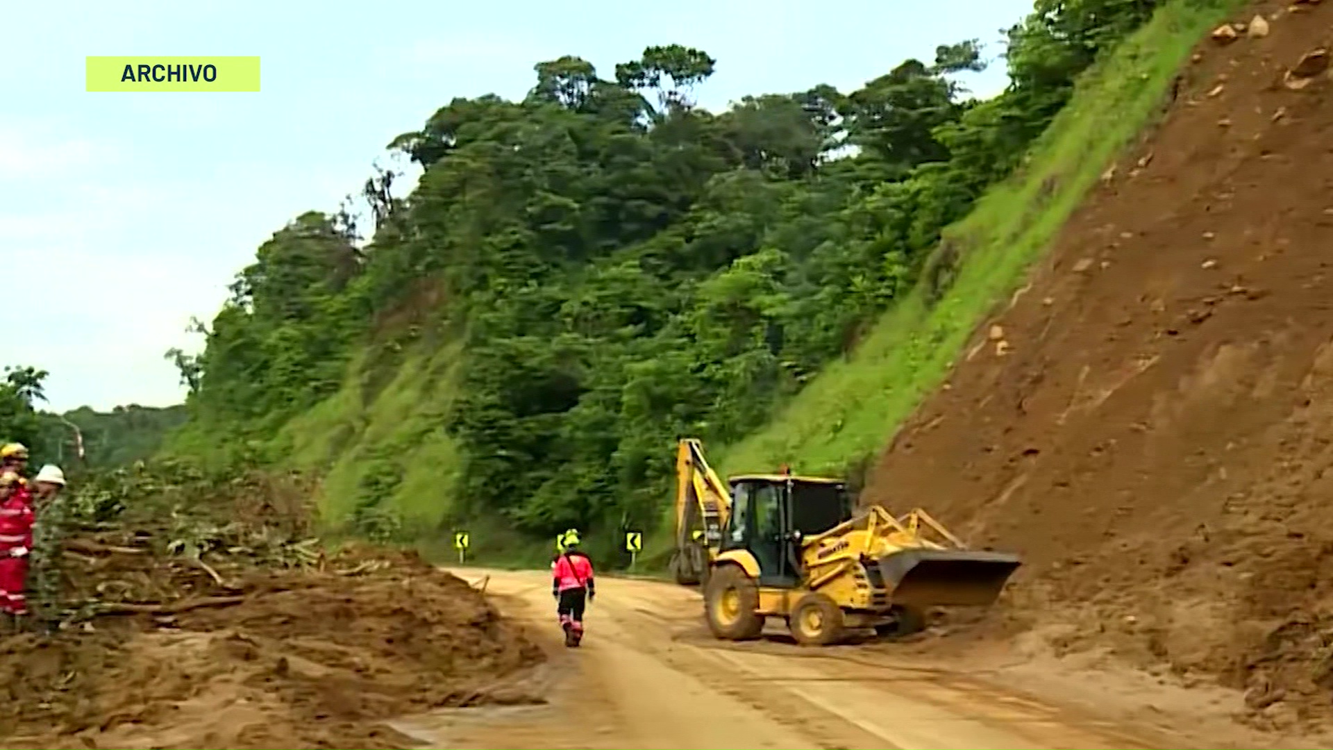 Vías del Chocó afectadas por ola invernal