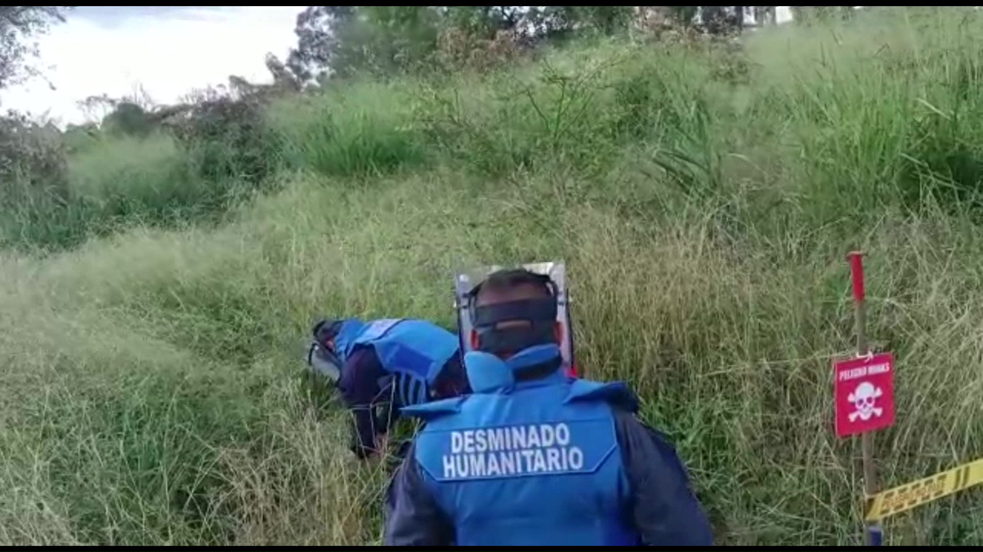Despejan zonas con minas en Apartadó