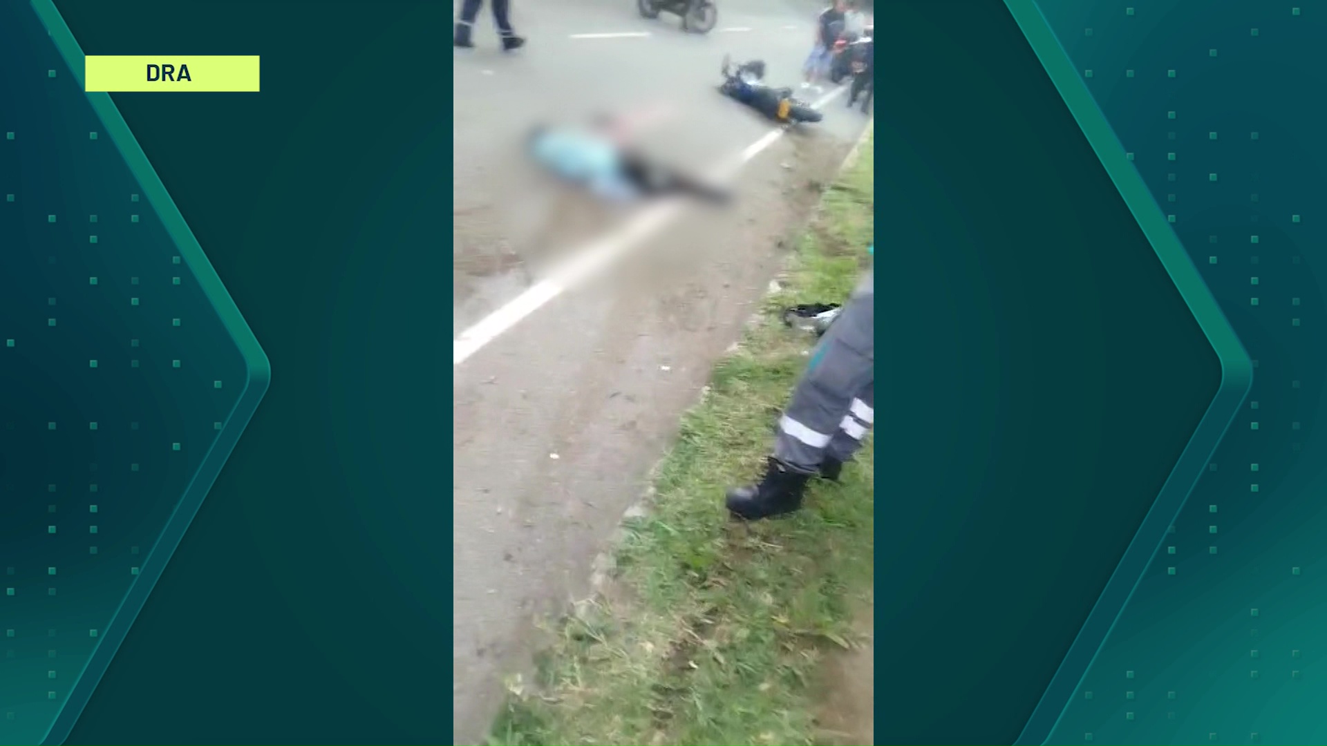 Accidente en moto dejó 1 muerto y 2 heridos