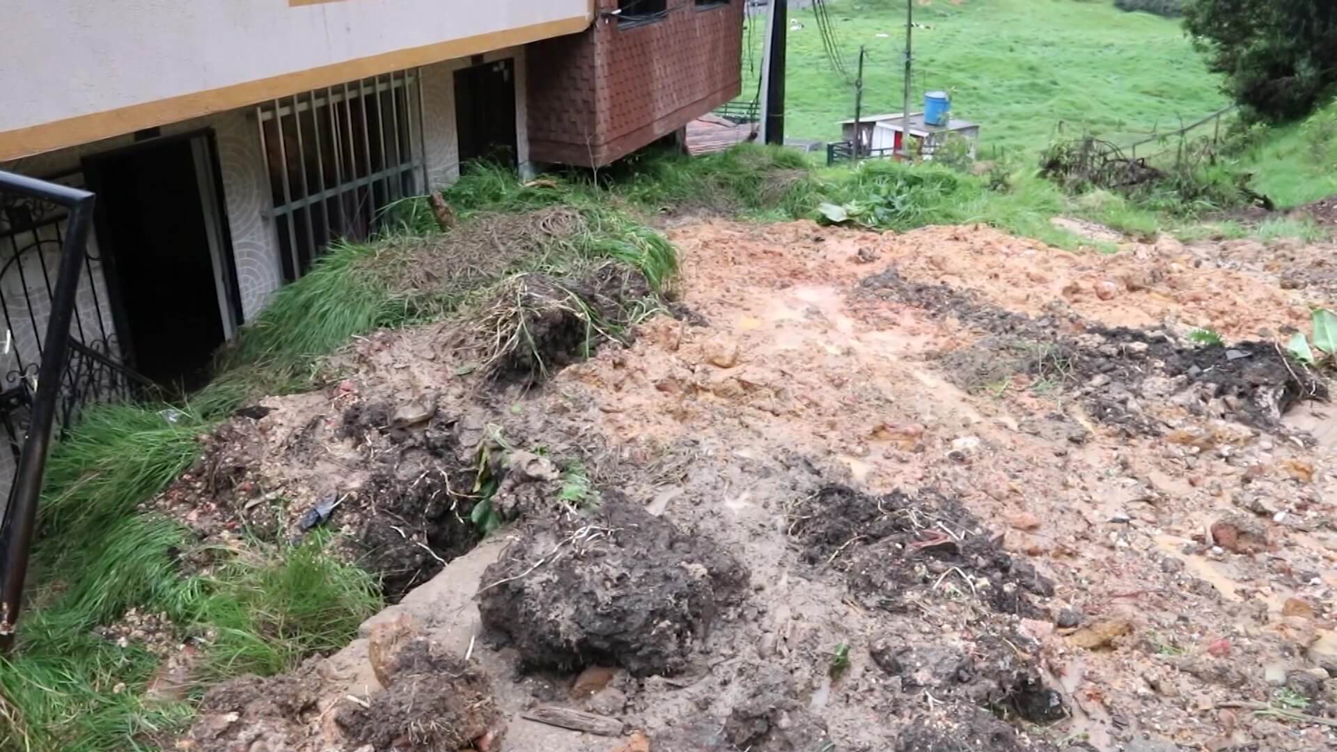 30 afectados por lluvia en Santa Rosa de Osos