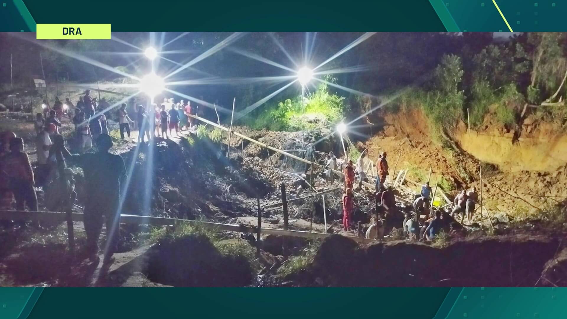 Dos jóvenes muertos por deslizamiento en mina de Nechí