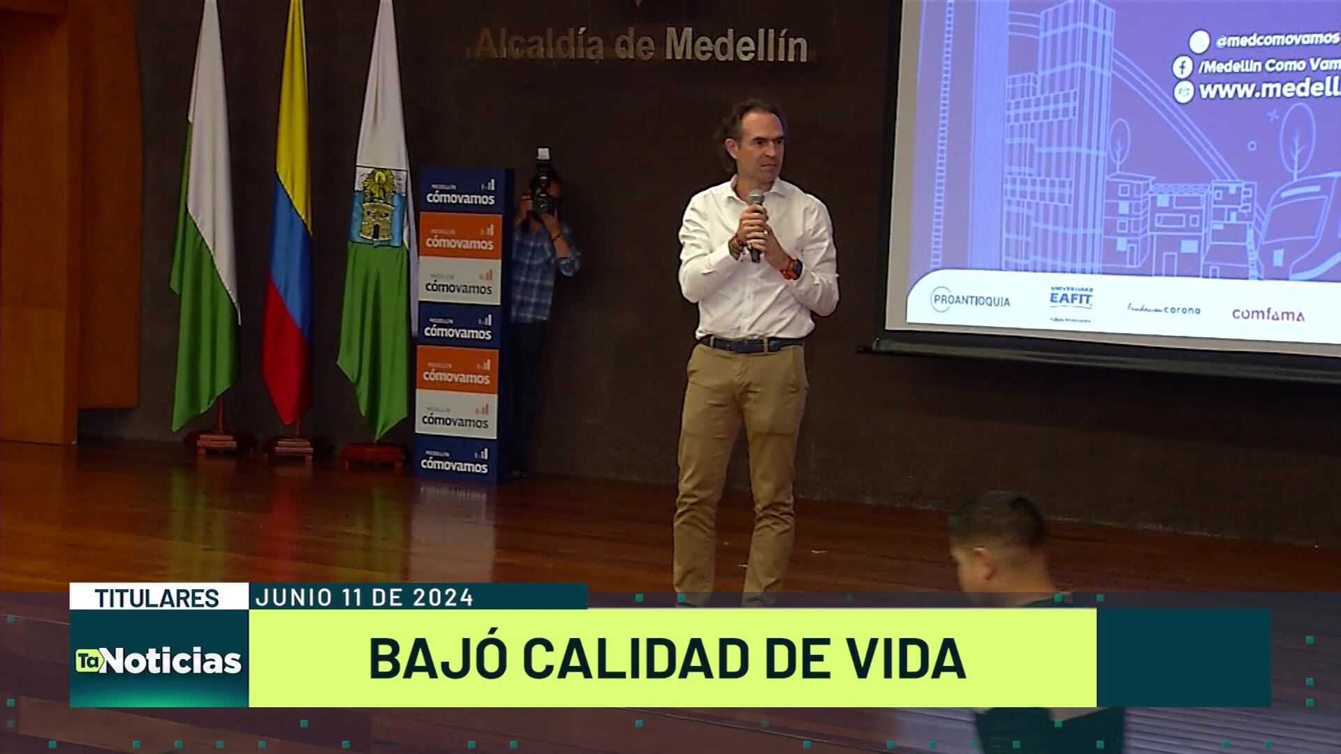 Titulares de Teleantioquia Noticias – martes 11 de junio de 2024