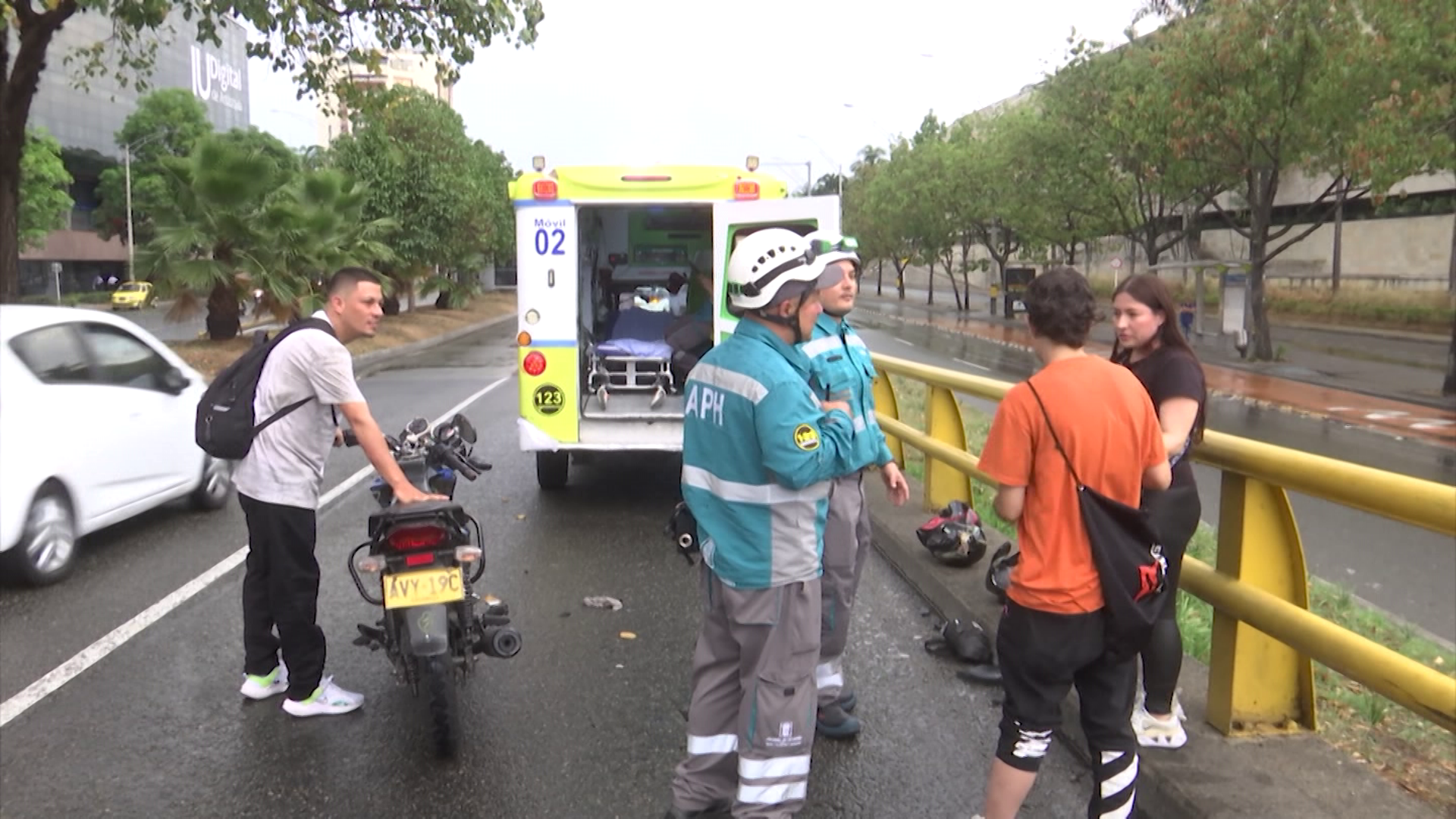 70 % de los muertos en las vías son en moto