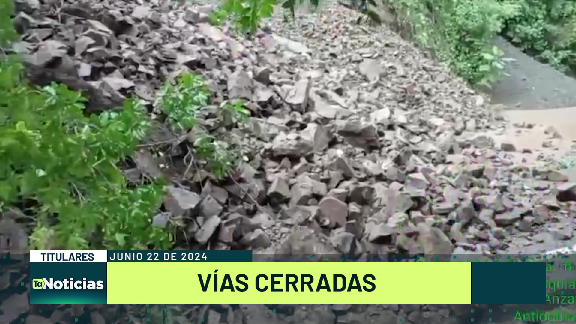Titulares de Teleantioquia Noticias – sábado 22 de junio del 2024
