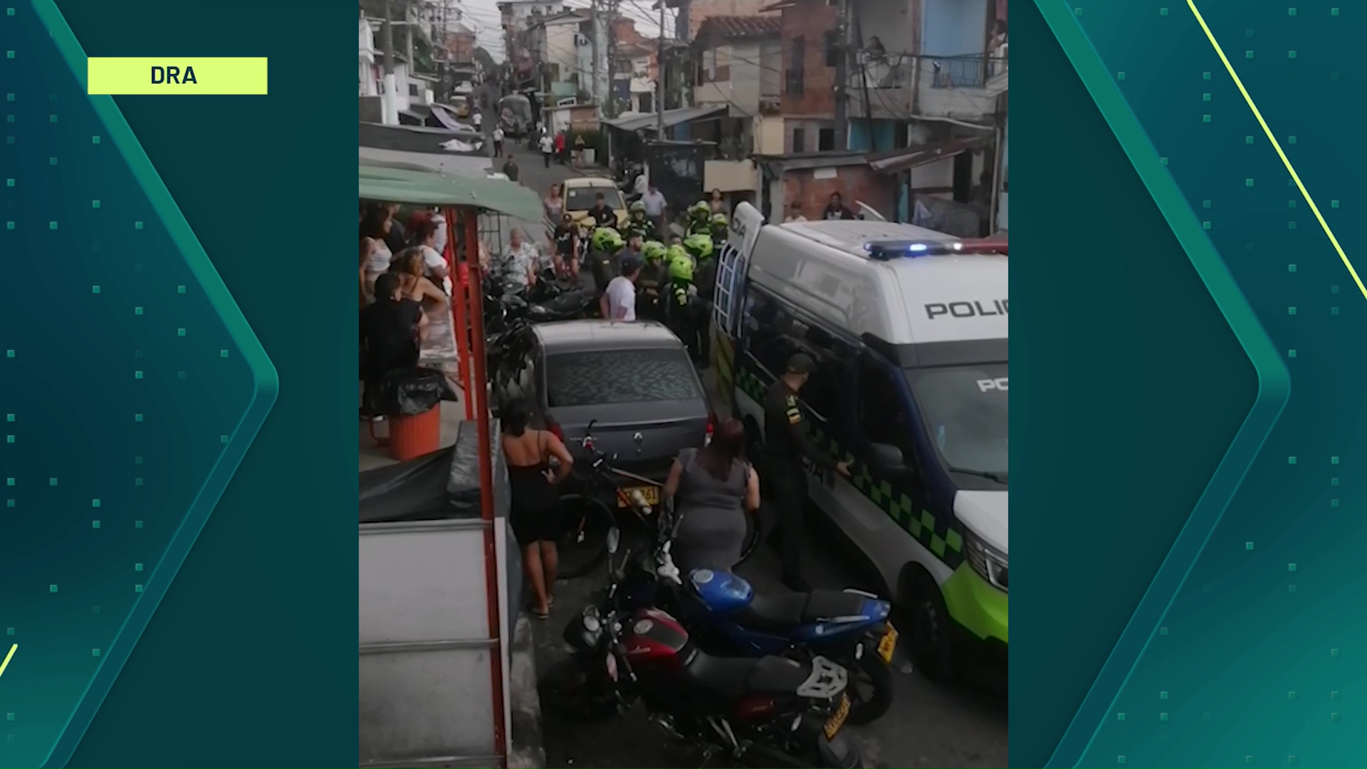 Atacó a su familia con un destornillador