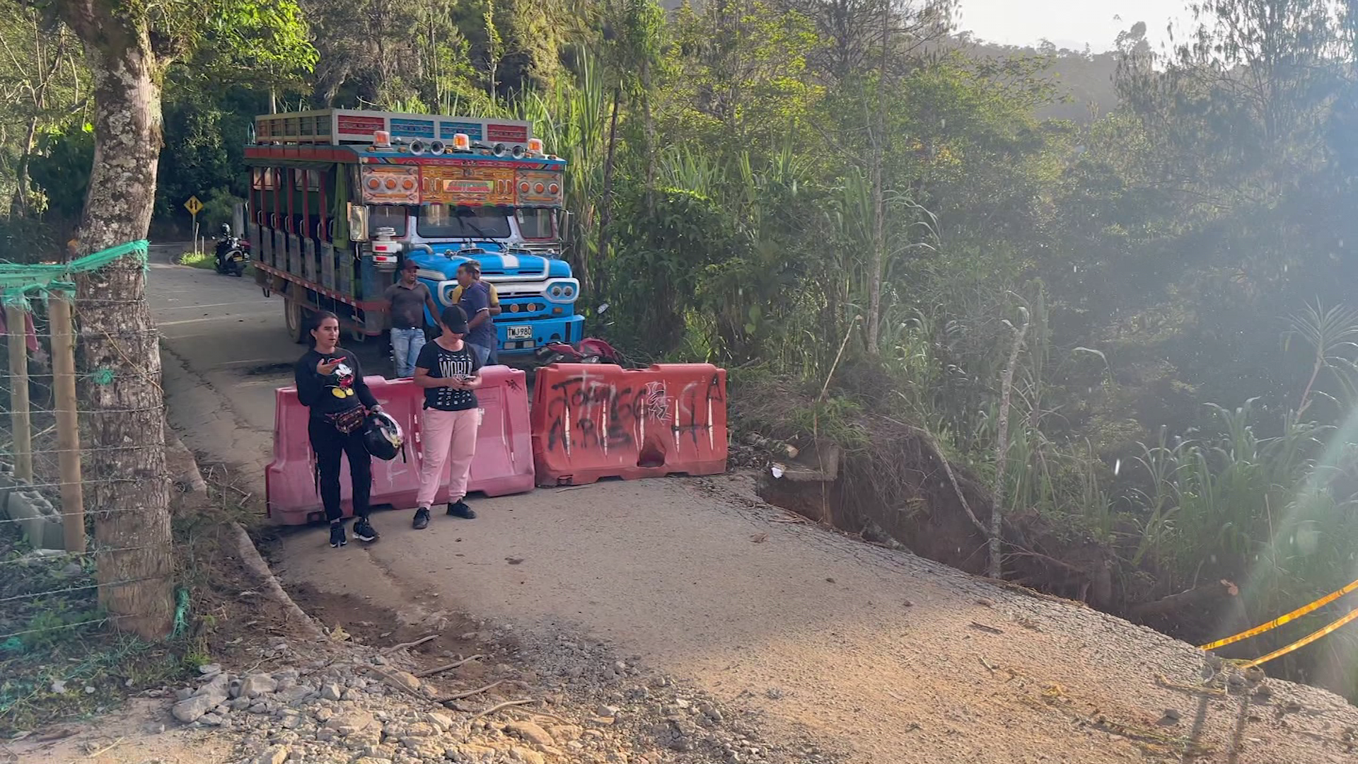 Decretan alerta roja por invierno en Barbosa