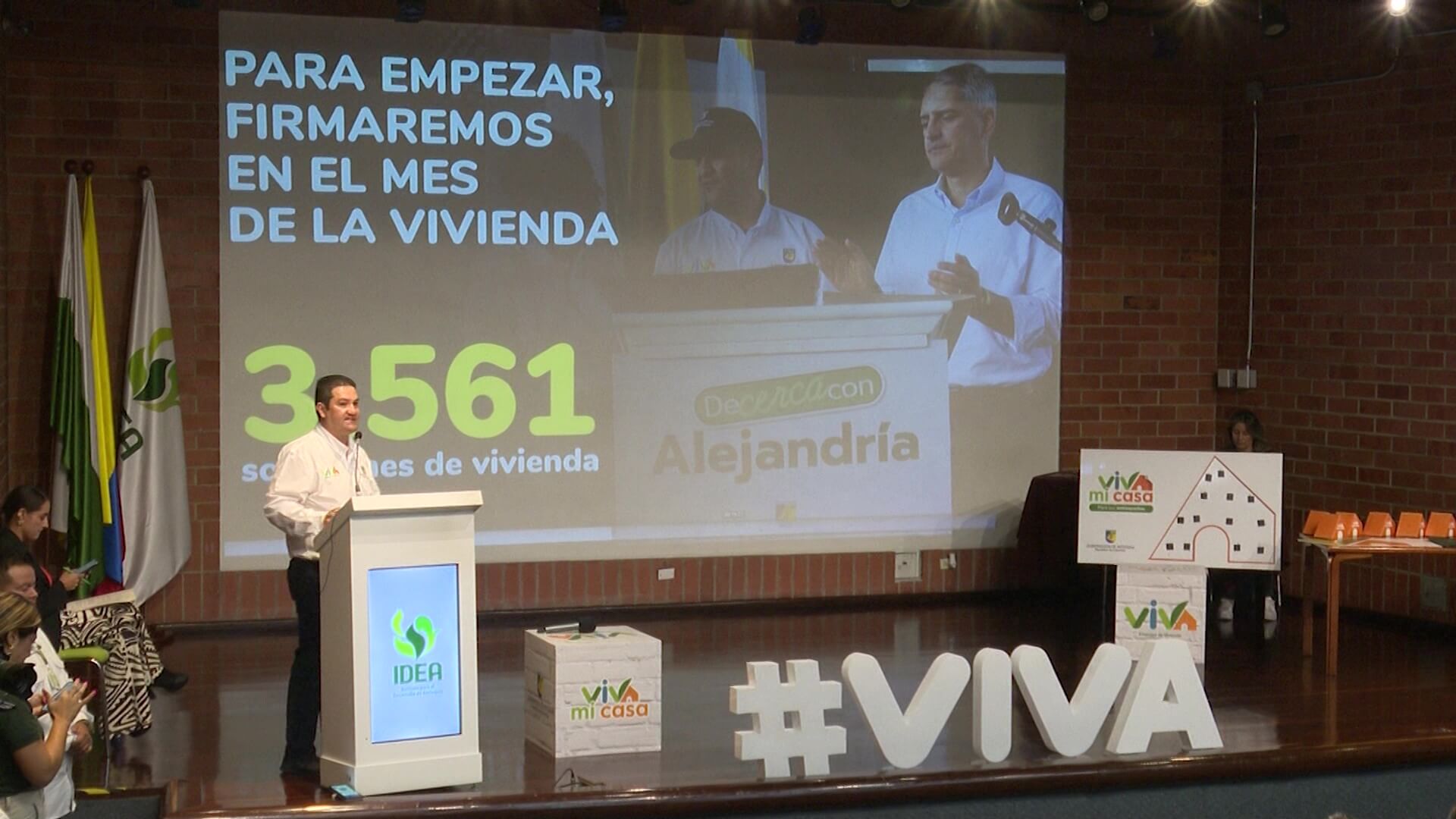 150 mil soluciones de vivienda en Antioquia