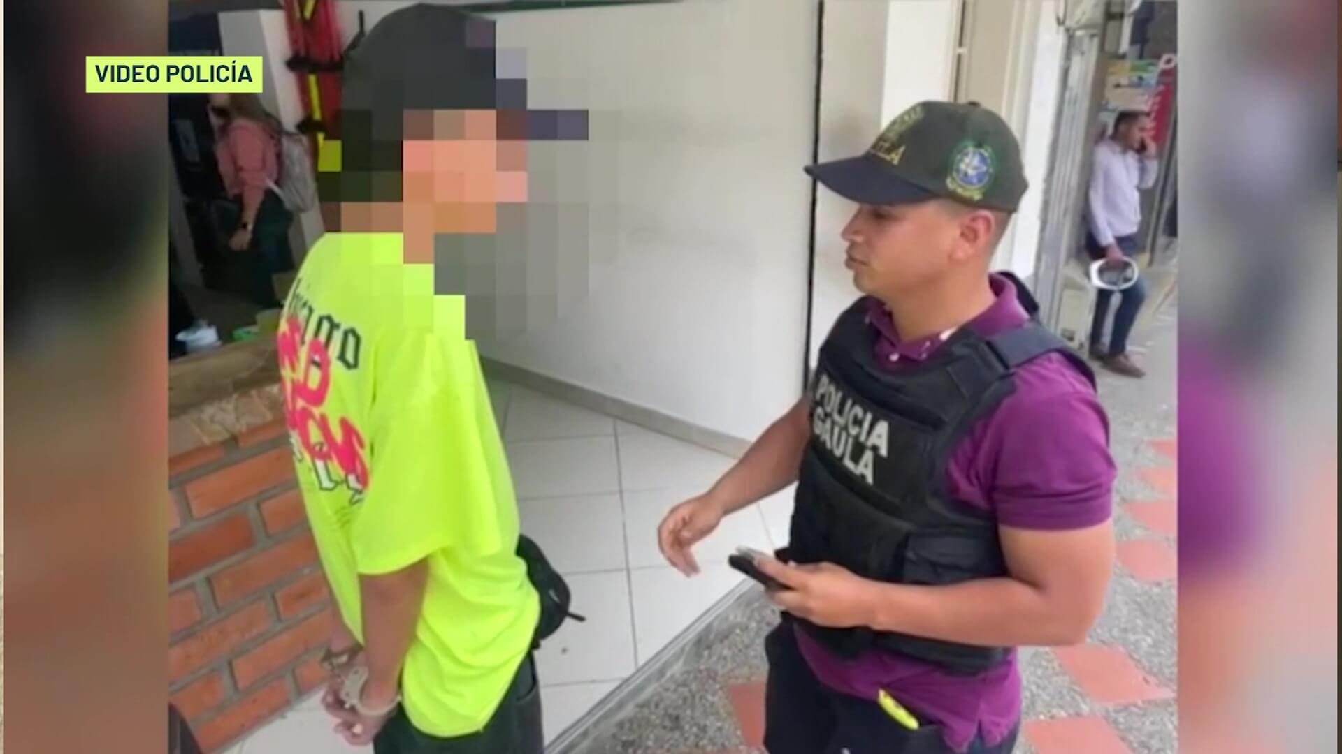 33 personas fueron capturadas por extorsión