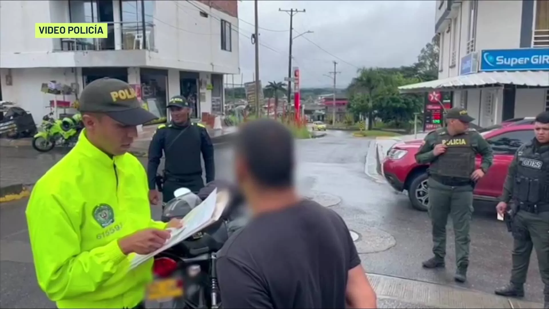 Así operaban ‘Los Andariegos’