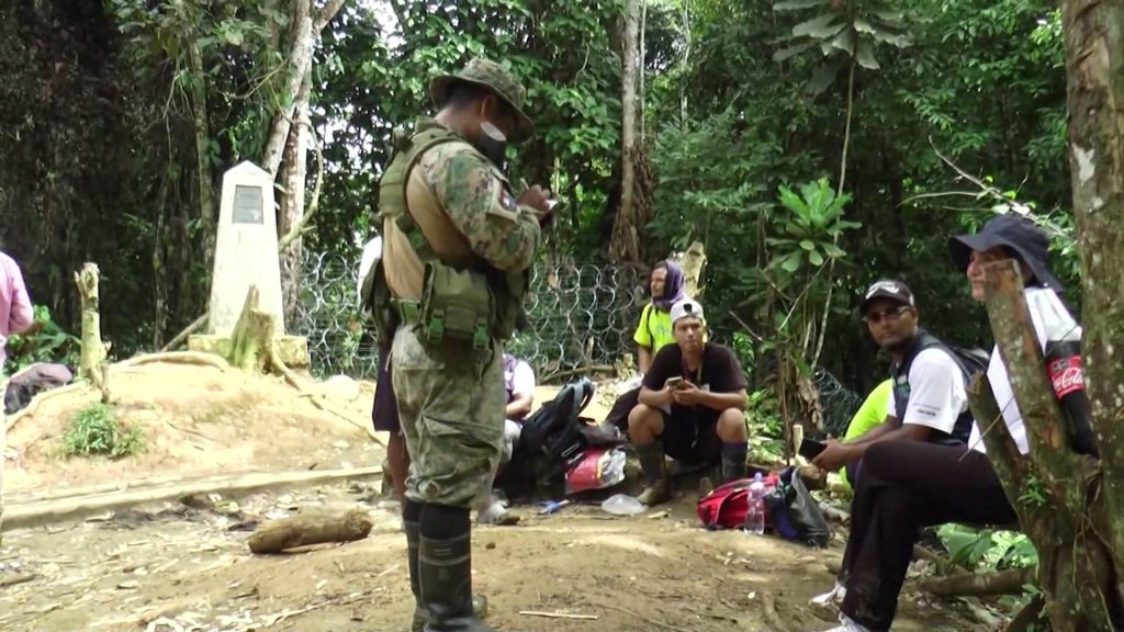 La odisea de pasar la selva del Darién