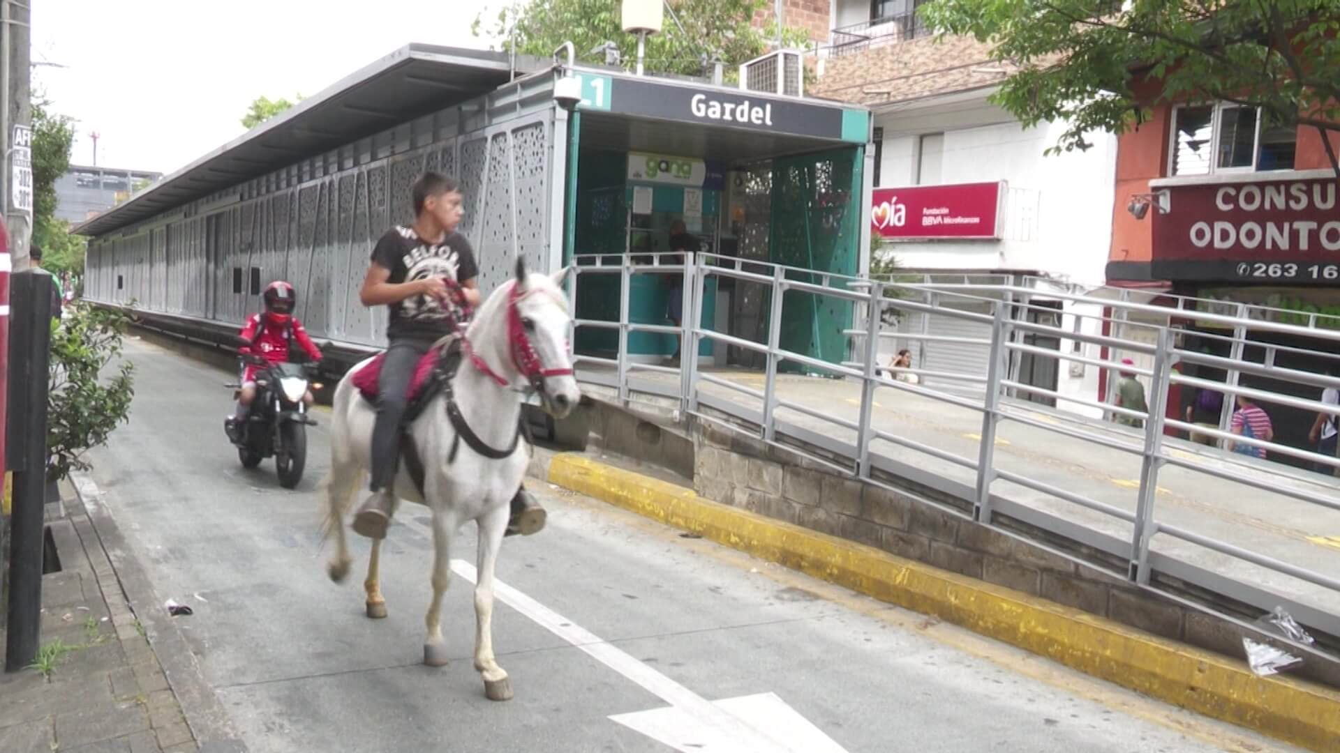 Persiste indisciplina en vías del Metroplús