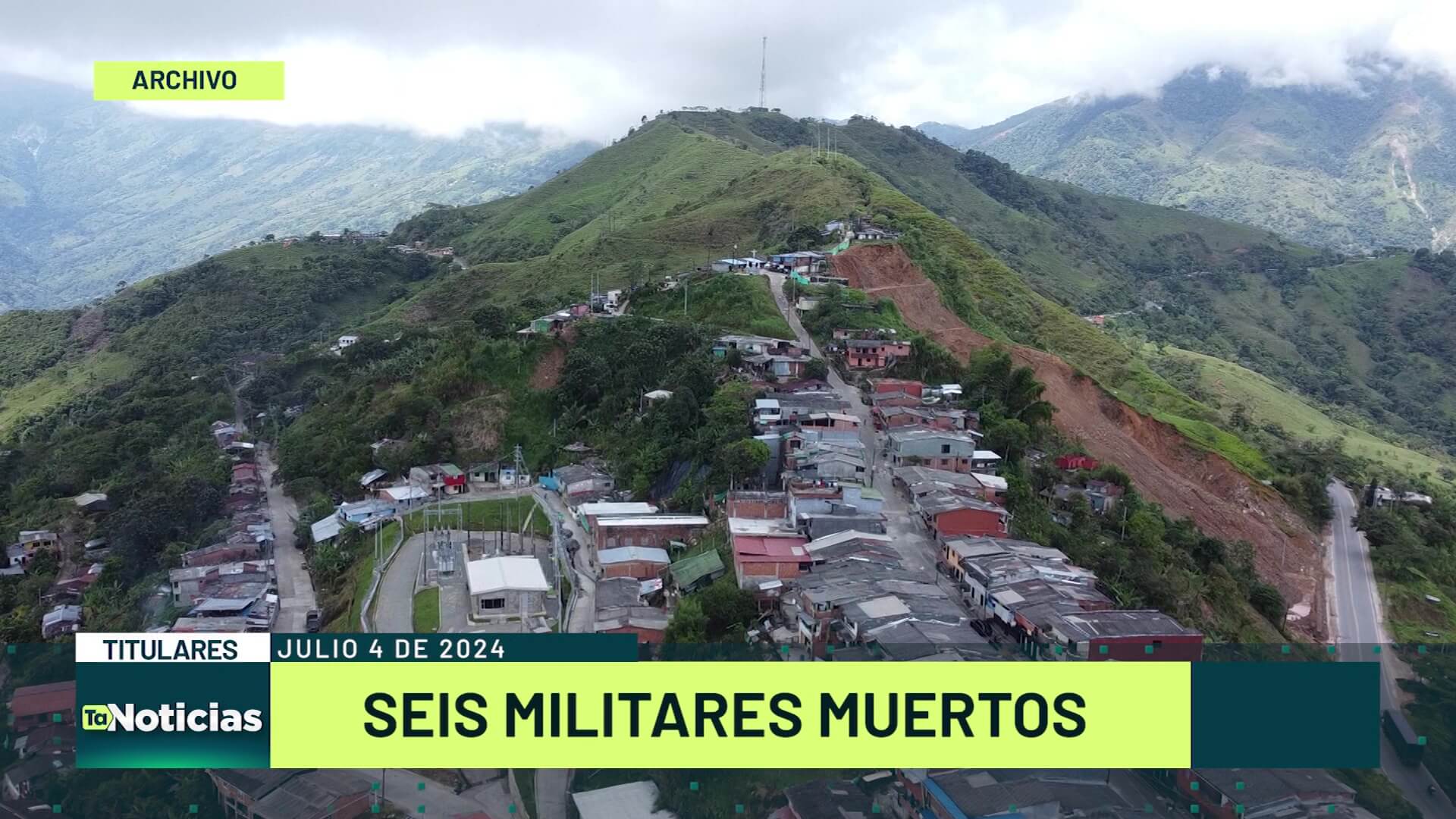 Titulares de Teleantioquia Noticias – jueves 04 de julio de 2024