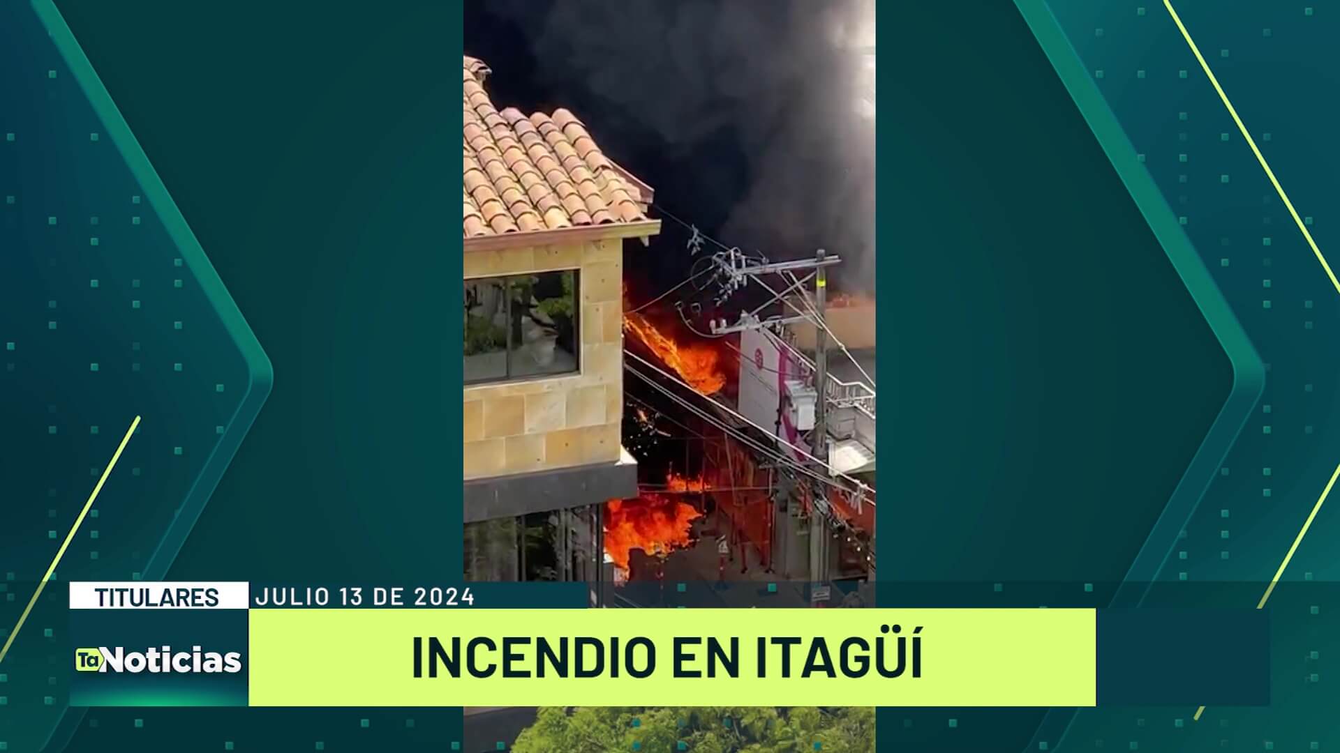 Titulares de Teleantioquia Noticias – sábado 13 de julio de 2024