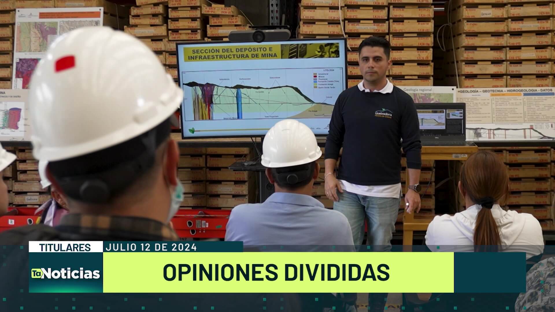 Titulares de Teleantioquia Noticias – viernes 12 de julio de 2024