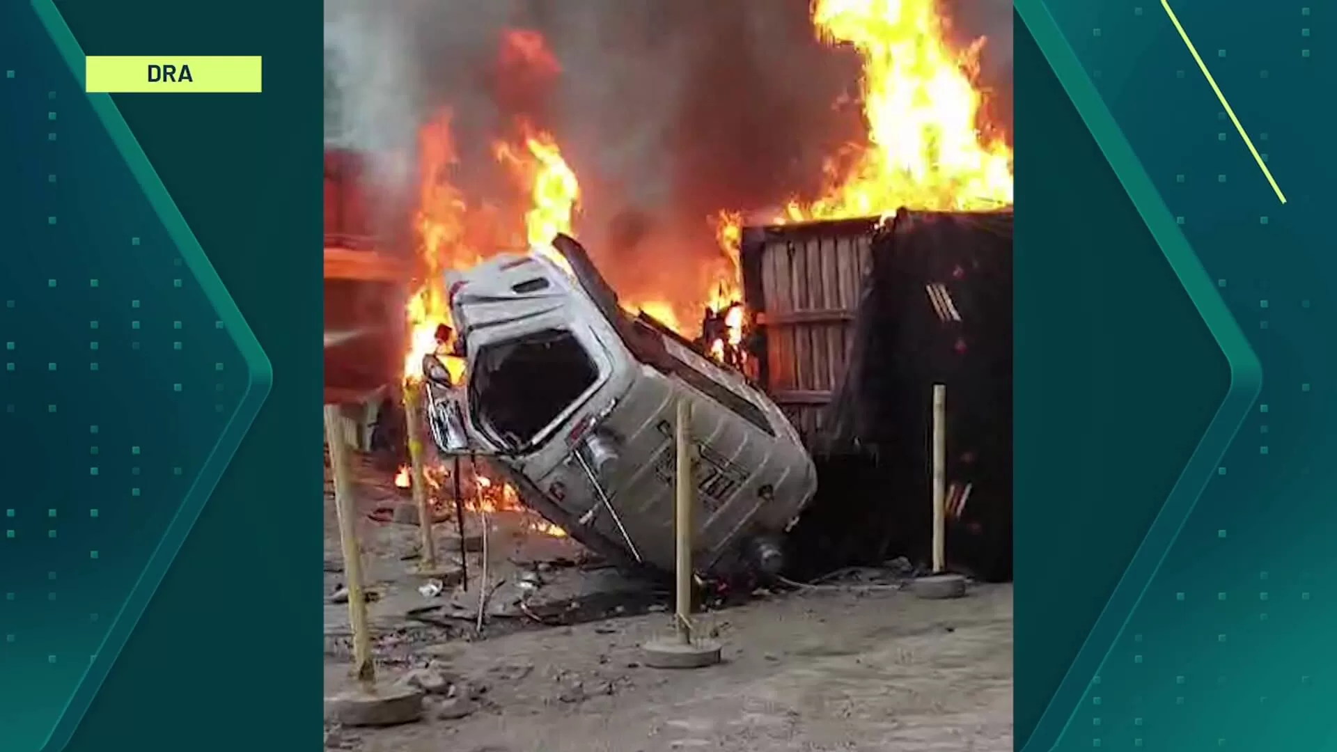 Un muerto y cuatro heridos en accidente en Cañasgordas