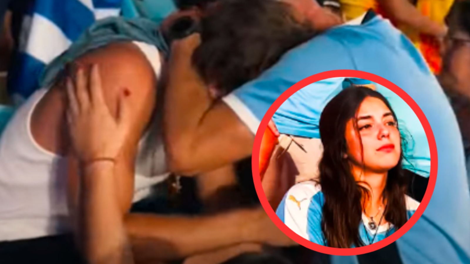 Las mejores reacciones de uruguayos al ver perder a su selección ante Colombia