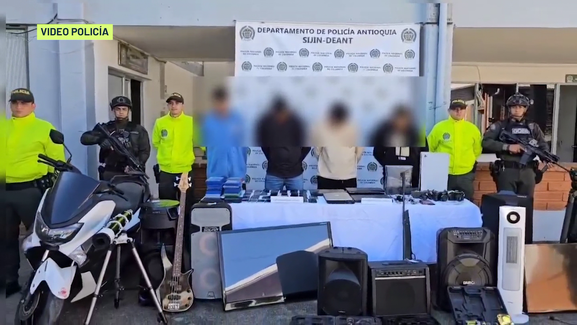 Capturados ladrones de viviendas en el Oriente antioqueño