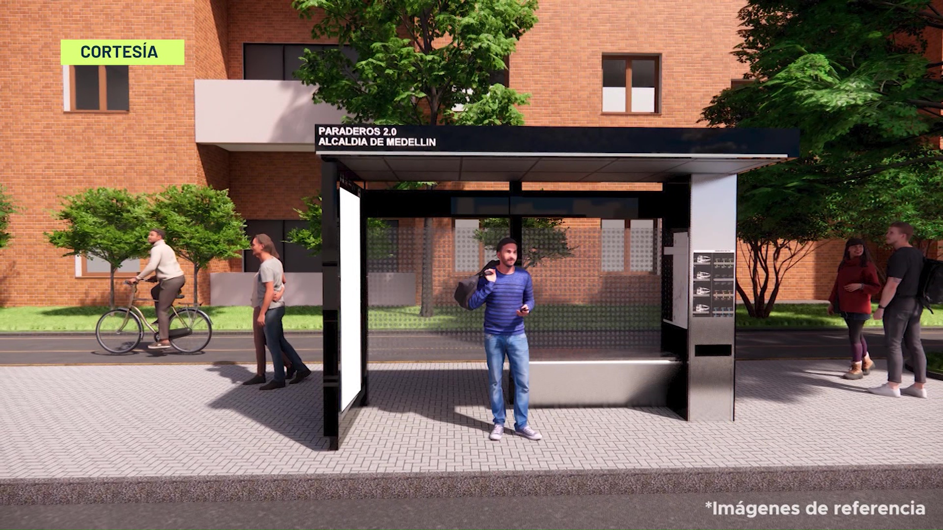 Nuevas inversiones para renovar paraderos de buses