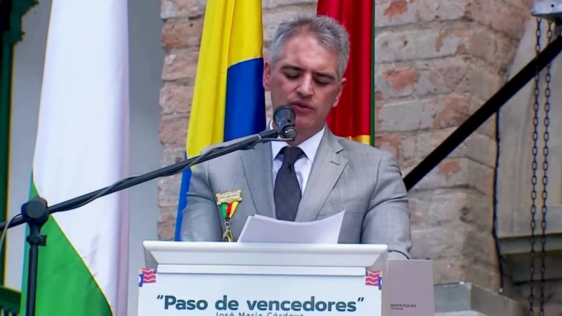 Gobernador pidió respeto por la institucionalidad