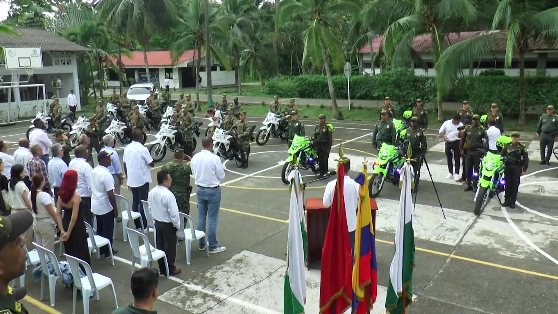 Primer escuadrón militar y policial Antioquia Segura