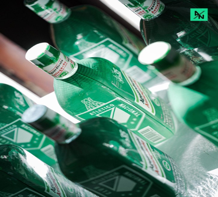 Atlético Nacional y la FLA presentaron botella por Libertadores
