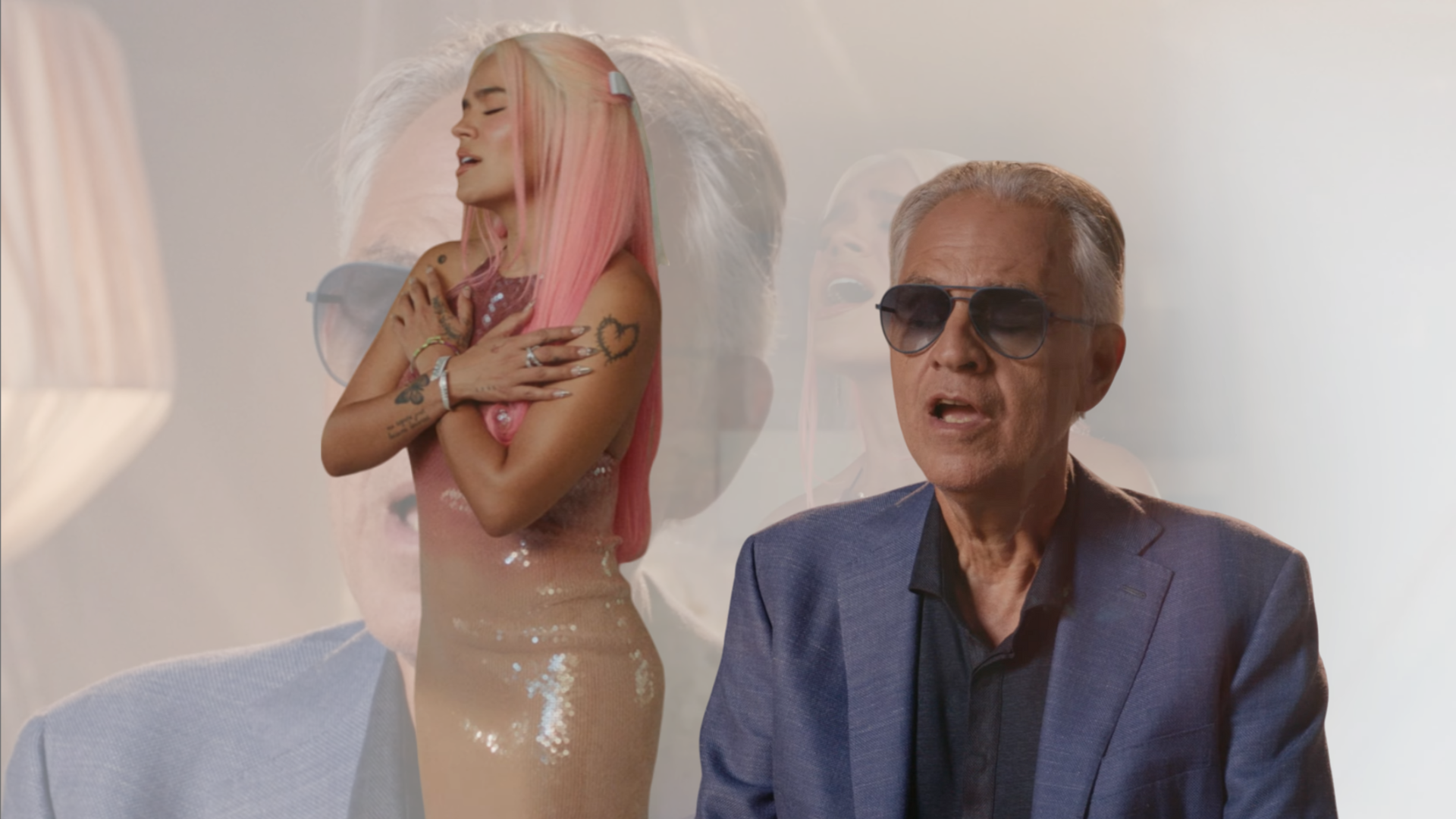 Karol G y Andrea Bocelli en nueva versión de «Vivo por ella» ¿Qué tiene de nuevo?