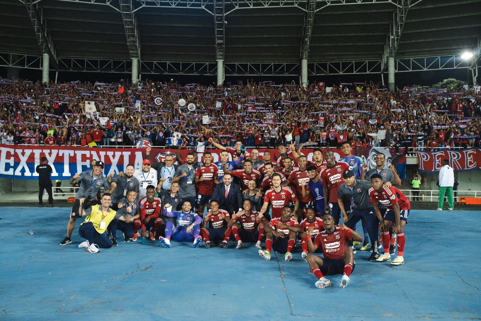 Independiente Medellín avanzó en Sudamericana con goleada abordo
