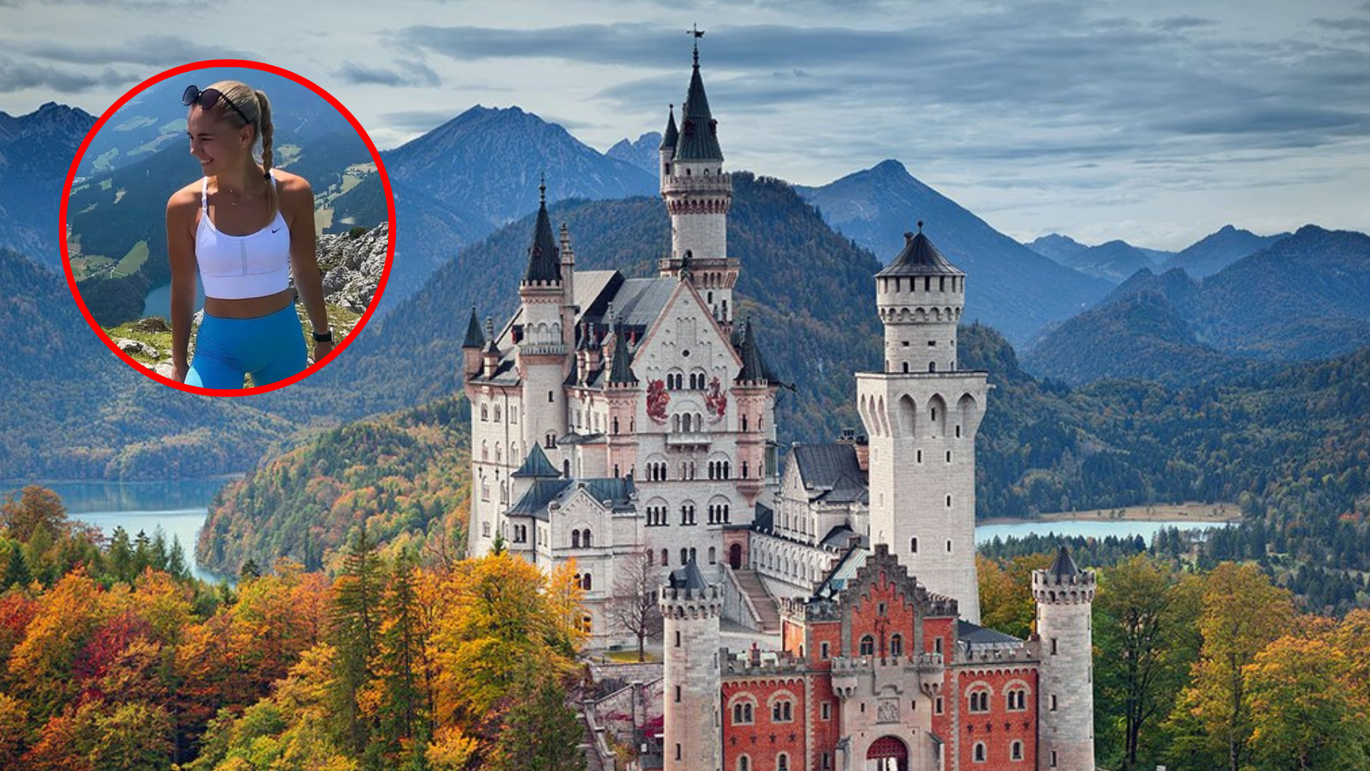 Castillo de Neuschwanstein. Foto: A un click de la aventura I Instagram: Natalie Stichova