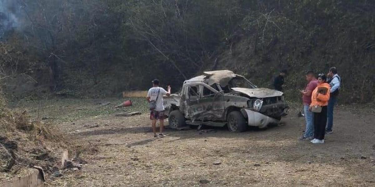 Violencia en Norte de Santander: Patrulla de policía atacada con explosivos 