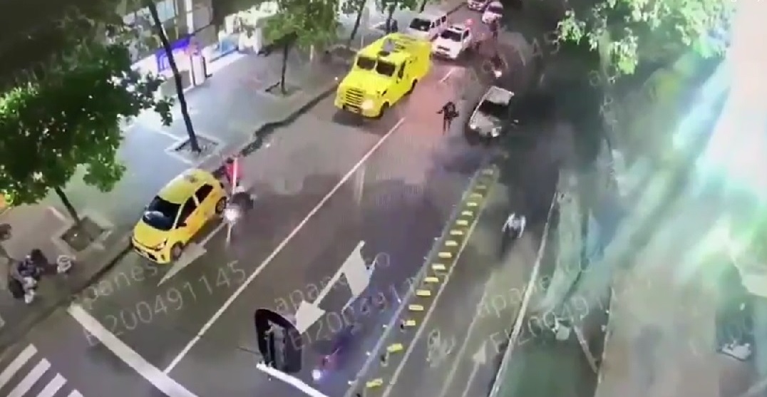 En heroica acción, policías frustran millonario robo en Medellín