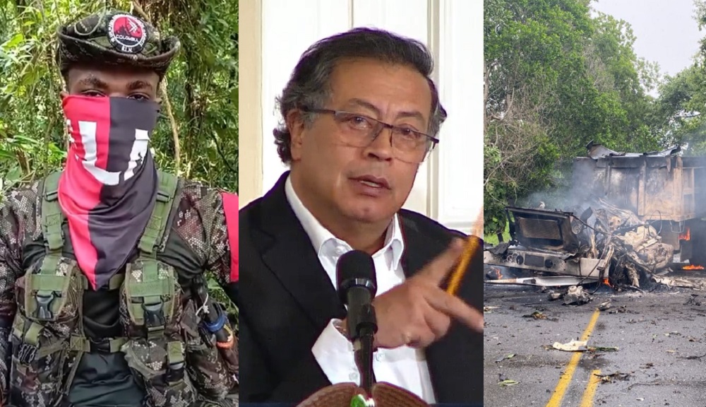 ‘Se cierra el proceso de paz con sangre’: ¿Petro no negocia más con el ELN?