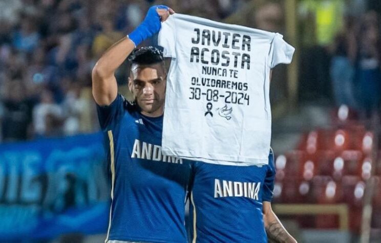Falcao le cumplió a Javier Acosta, le dedicó su primer gol con el ‘Millos’