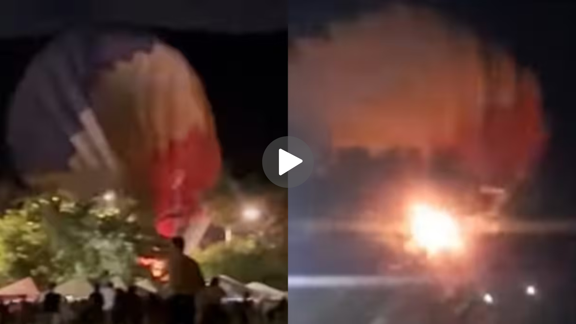 El accidente también dejó dos personas heridas Foto: imágenes que circulan en redes sociales