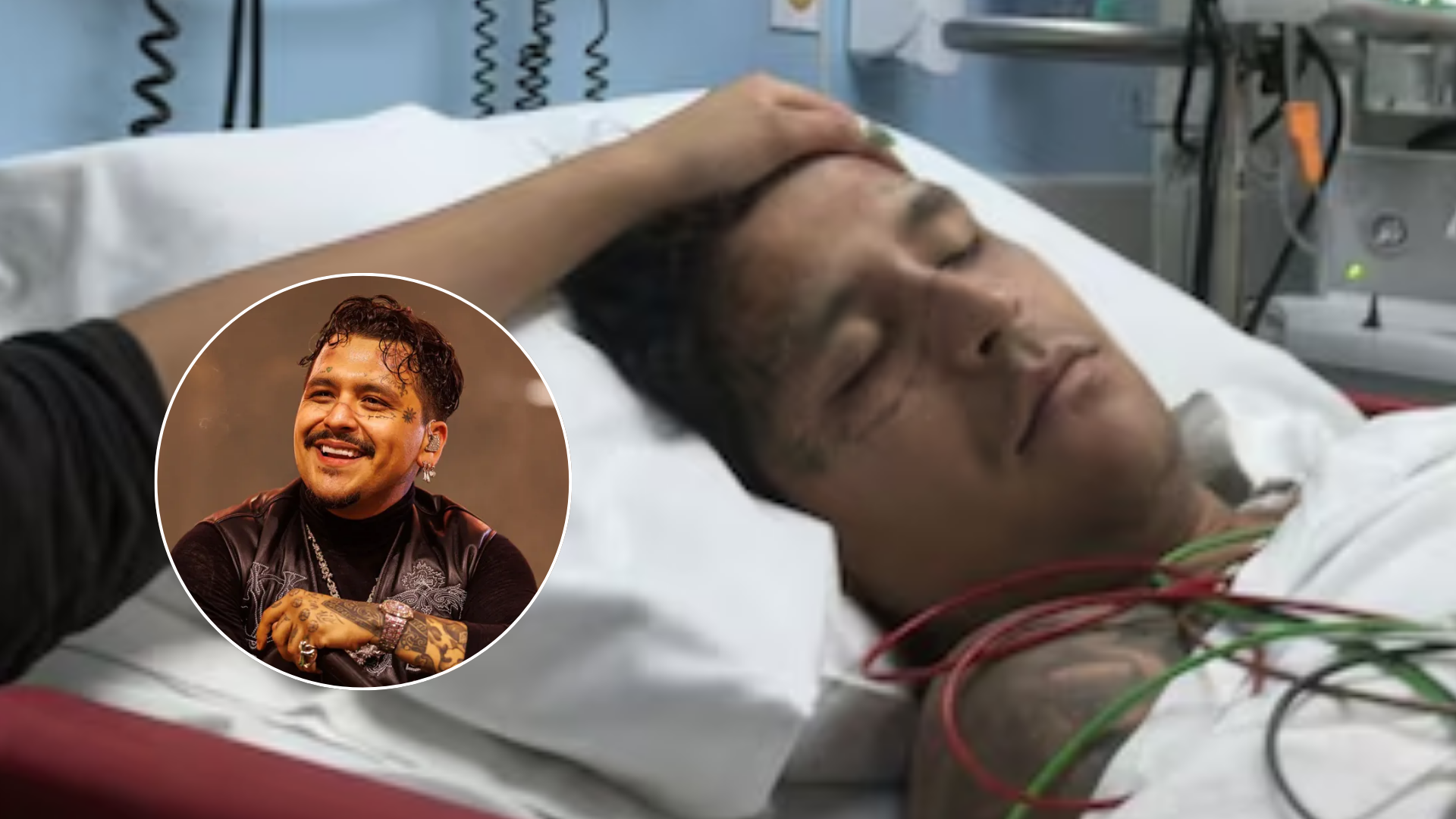Christian Nodal fue hospitalizado de urgencia: ¿Qué le pasó?