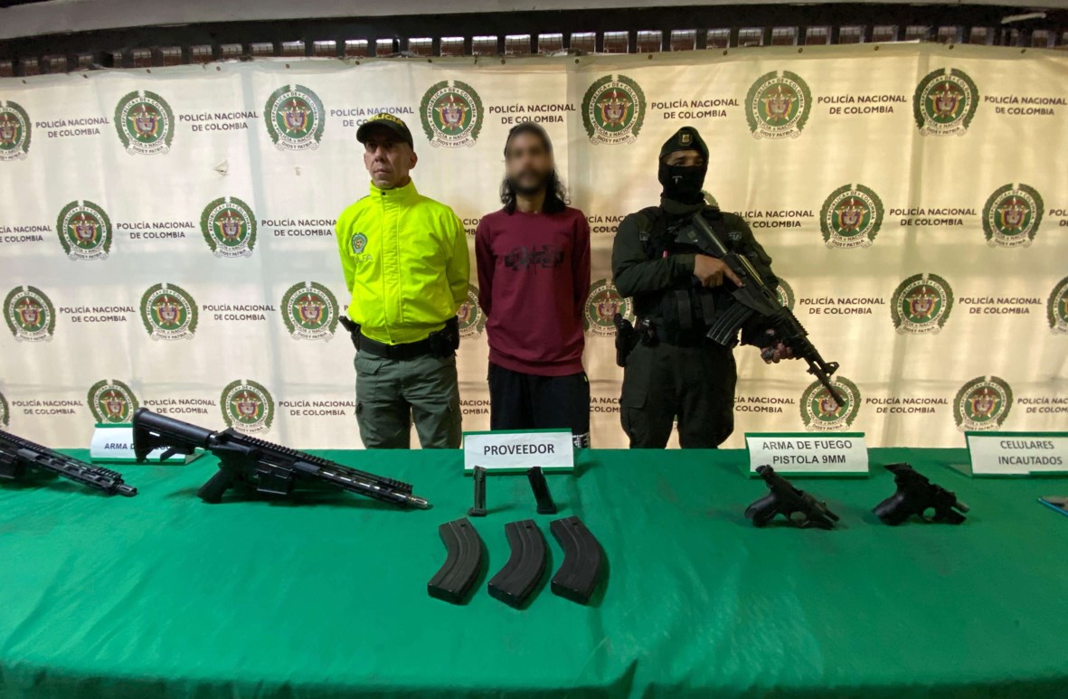 En esta comuna de Medellín esperaban cargamento de armas que venían de Miami