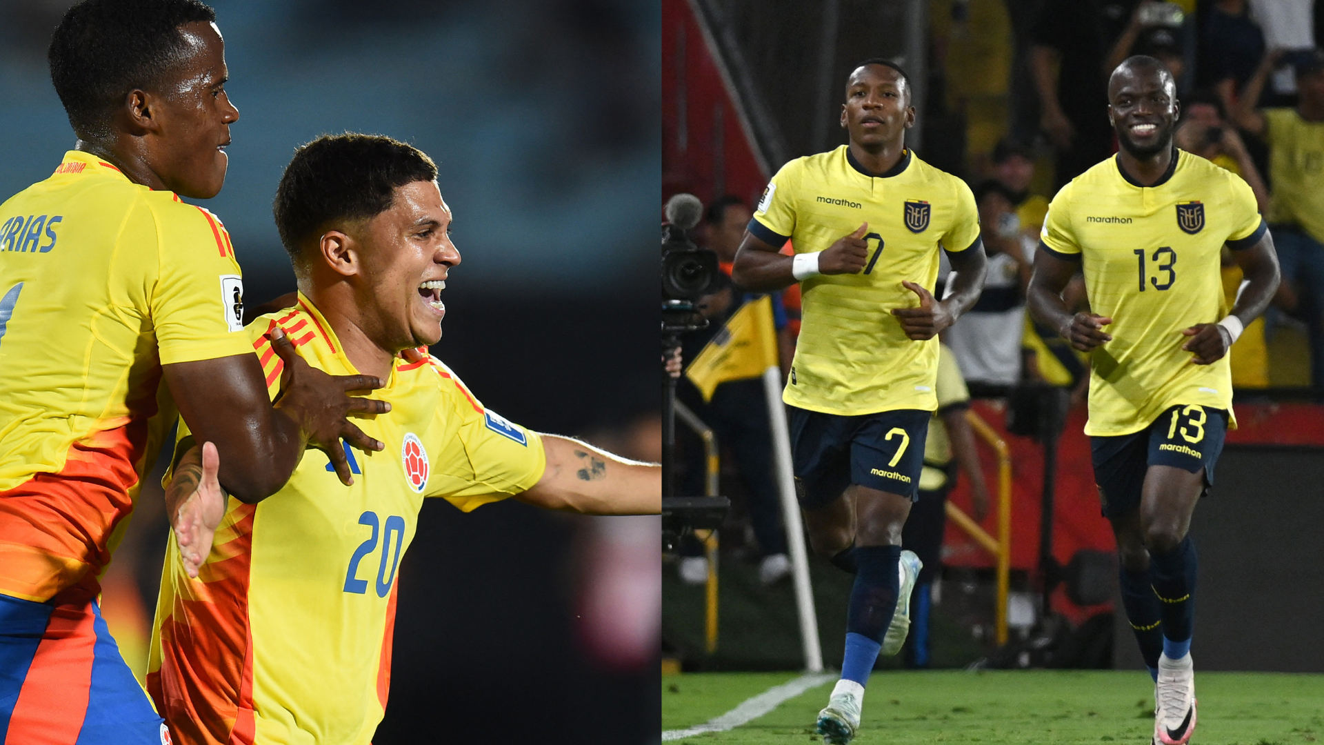 Esta es la cifra que favorece a Colombia como local ante Ecuador